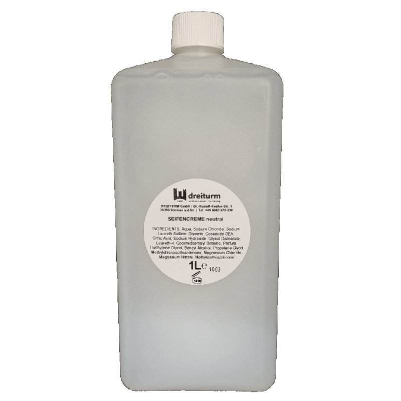 DREITURM crème savon neutre, 1 litre, Eurofles